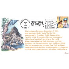 #3182e St. Louis World's Fair Barre FDC