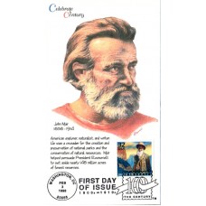 #3182j John Muir - Muir Woods Barre FDC