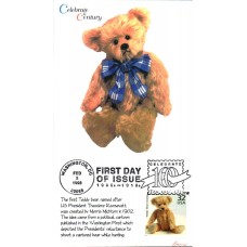 #3182k Teddy Bear Barre FDC