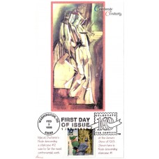 #3183d Armory Show Barre FDC