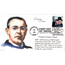 #3183k Woodrow Wilson Barre FDC