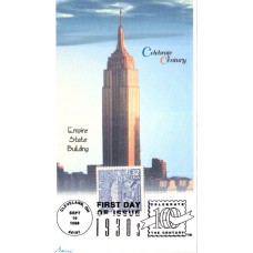 #3185b Empire State Building Barre FDC