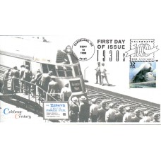 #3185k Streamliner Train Barre FDC