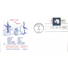 #1431 Antarctic Treaty Bazaar FDC