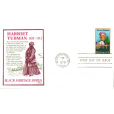 #1744 Harriet Tubman Bazaar FDC