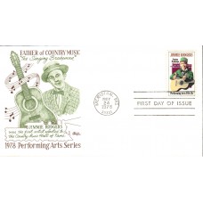 #1755 Jimmie Rodgers Bazaar FDC