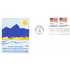 #1891 Sea to Shining Sea Bazaar FDC 