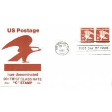 #1947 C - Eagle Bazaar FDC