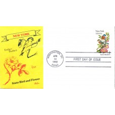 #1984 New York Birds - Flowers Bazaar FDC