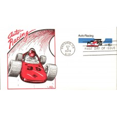 #U587 Auto Racing Bazaar FDC