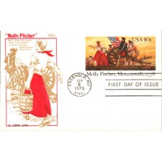 #UX77 Molly Pitcher Bazaar FDC