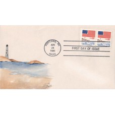 #1891 Sea to Shining Sea Beck FDC