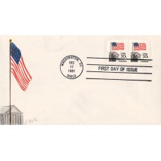 #1895 Flag over Supreme Court Beck FDC