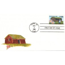 #2416 South Dakota Statehood Beck FDC