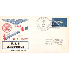 USS Arcturus AF52 1962 Beck Cover