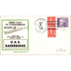 USS Bainbridge DLGN25 1962 Beck Cover