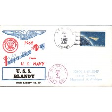 USS Blandy DD943 1962 Beck Cover