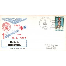 USS Bristol DD857 1962 Beck Cover