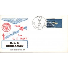 USS Buchanan DDG14 1962 Beck Cover