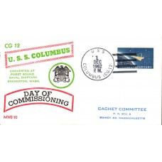 USS Columbus CG12 1962 Beck Cover