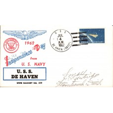 USS De Haven DD727 1962 Beck Cover