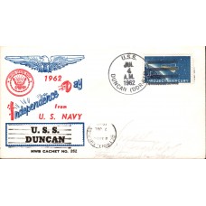 USS Duncan DDR874 1962 Beck Cover