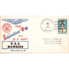 USS Hawkins DDR873 1962 Beck Cover