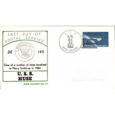 USS Huse DE145 1962 Beck Cover