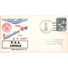 USS Liddle APD60 1962 Beck Cover