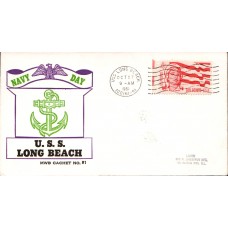 USS Long Beach CGN9 1962 Beck Cover