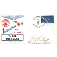 USS Nicholas DDE449 1962 Beck Cover