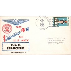 USS Searcher AGR4 1962 Beck Cover