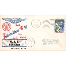 USS Sierra AD18 1962 Beck Cover