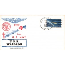 USS Waldron DD699 1962 Beck Cover