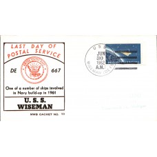 USS Wiseman DE677 1962 Beck Cover