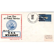 USS Wyandot AKA92 1962 Beck Cover