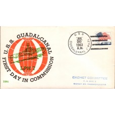 USS Guadalcanal LPH7 1963 Beck Cover