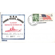 USS John Paul Jones DD932 1963 Beck Cover