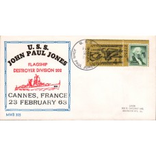 USS John Paul Jones DD932 1963 Beck Cover