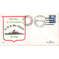 USS McCloy DE1038 1963 Beck Cover