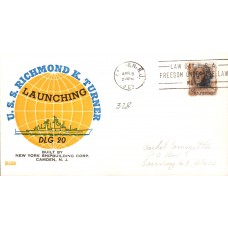 USS Richmond K. Turner DLG20 1963 Beck Cover