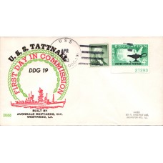 USS Tattnall DDG19 1963 Beck Cover