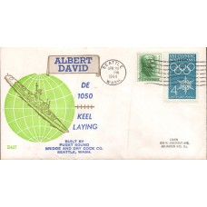 USS Albert David DE1050 1964 Beck Cover