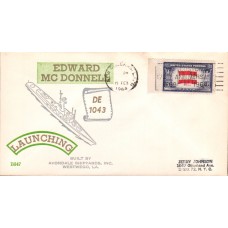 USS Edward McDonnell DE1043 1964 Beck Cover