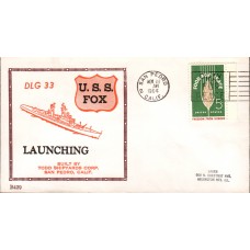 USS Fox DLG33 1964 Beck Cover