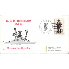 USS Gridley DLG21 1964 Beck Cover