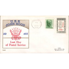 USS John Hood DD655 1964 Beck Cover