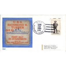 USS Richmond K. Turner DLG20 1964 Beck Cover