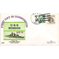 USS Worden DLG18 1963 Beck Cover