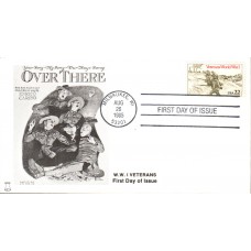 #2154 World War I Veterans Bell FDC